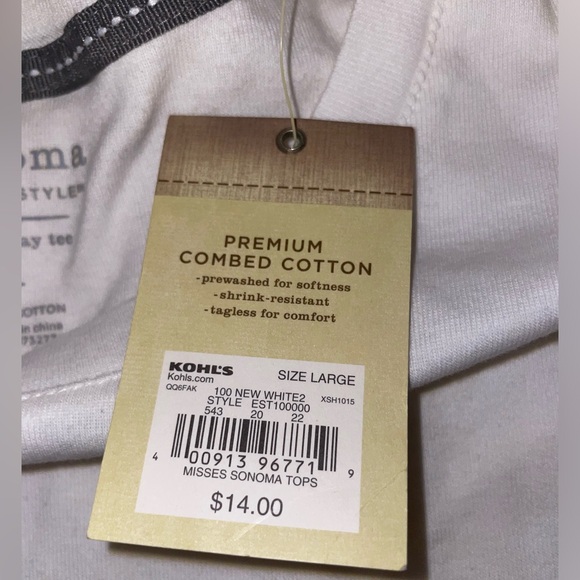 Basic white T-shirt - Picture 3 of 6